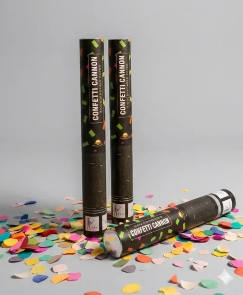 Cannone spara coriandoli biodegradabili