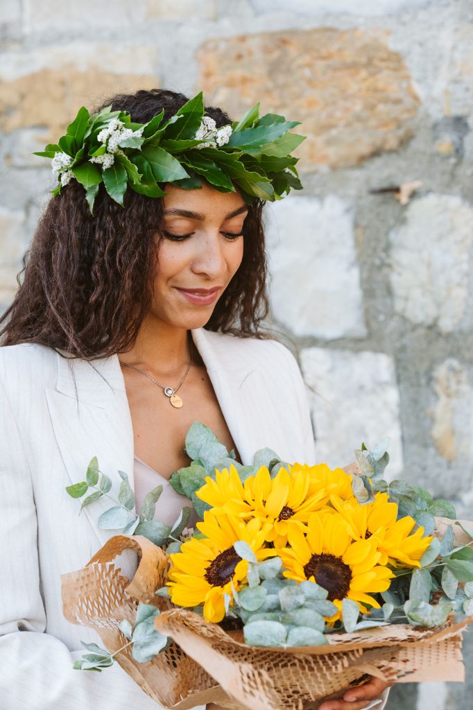 Bouquet di girasoli